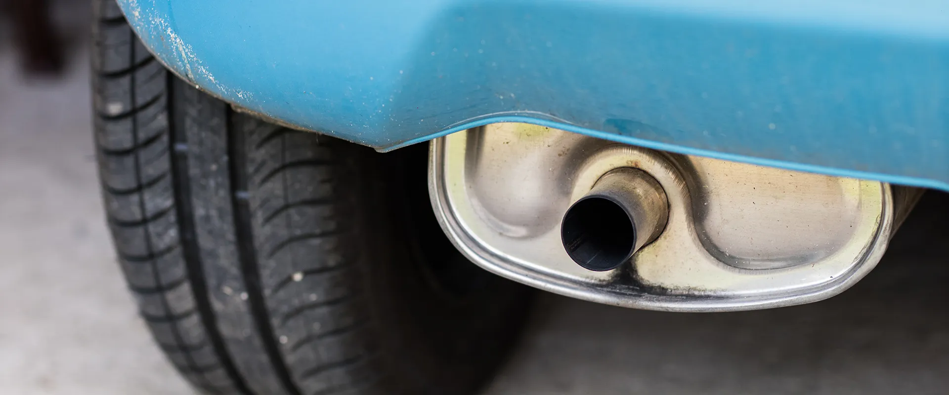 Exhaust near 